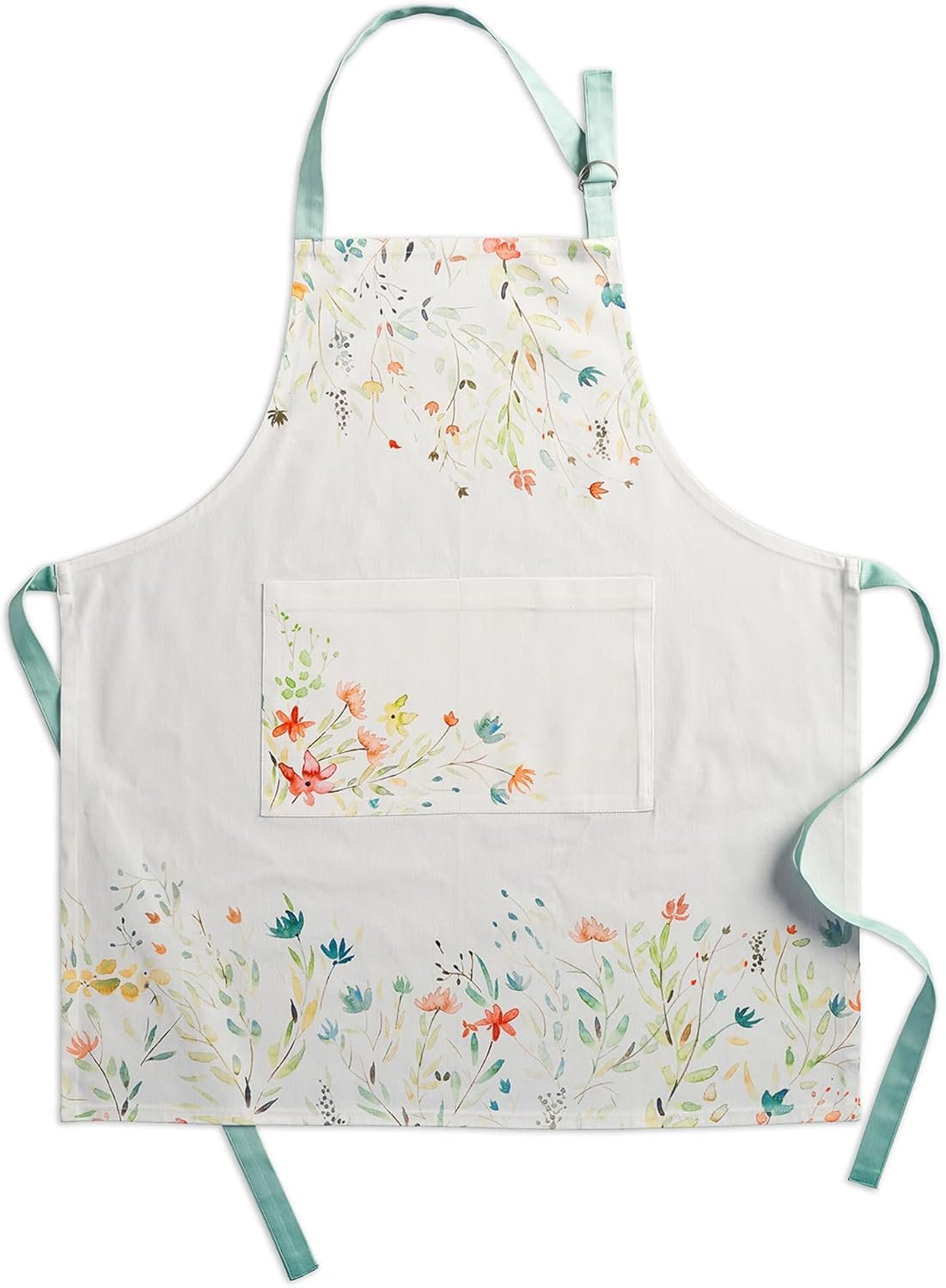 Maison d' Hermine 100% Cotton Apron for women with Pocket Kitchen Chef Apron for Men Cooking Spring Summer