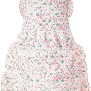 Aoomzoon Cute Aprons for Women with Pockets, Kitchen Cooking Grilling Bbq Chef Apron, Mothers Day Birthday Gifts for Women