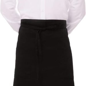 Chef Works Unisex Two Pocket Bistro Apron