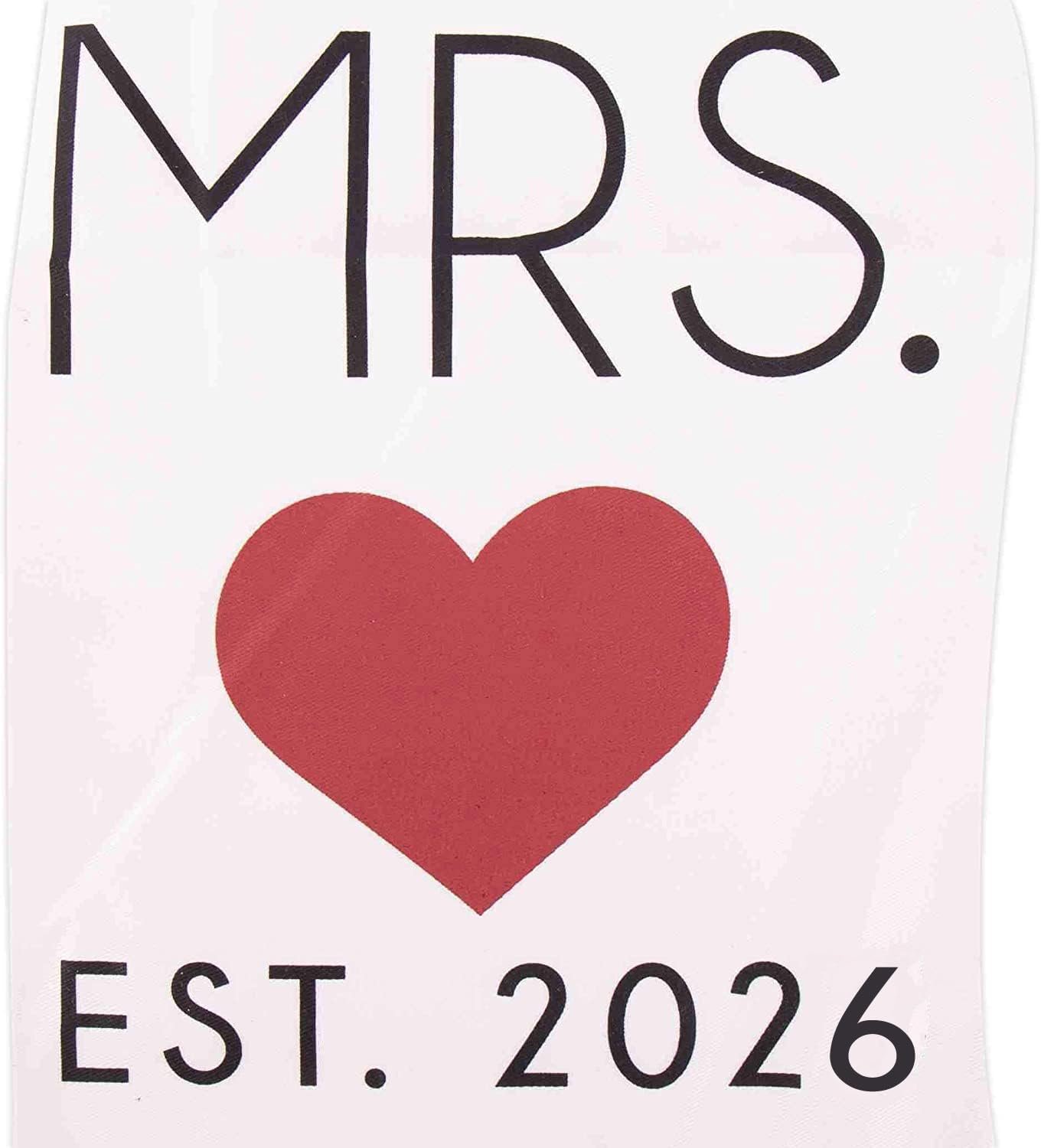 GSM Brands Mr. and Mrs. Couples Kitchen Aprons (2-Piece Set) Cute Cooking Bibs for Newlyweds - Image 2