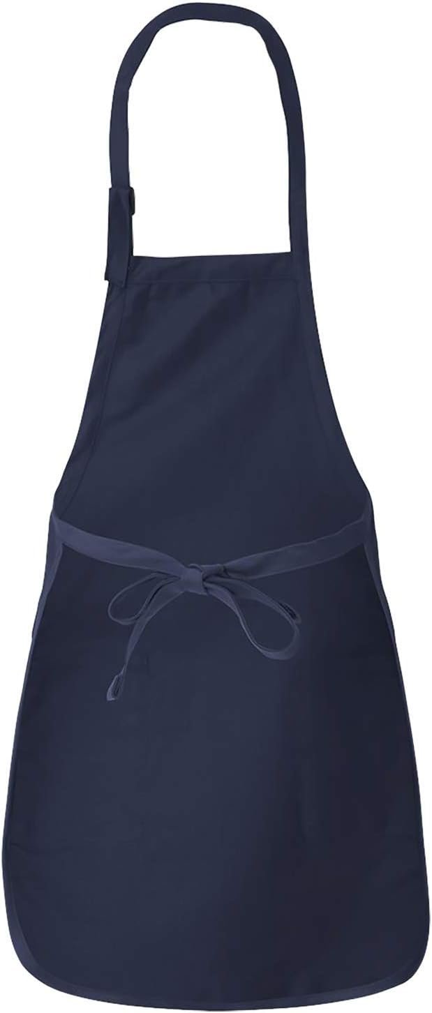 Gifts for Mom Dad Apron I Like My Bottom Rubbed Too Funny Birthday Father's Day Navy OSFA - Image 2