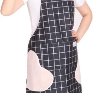 Aprons for Men, Cooking Kitchen Aprons, Waterproof Oil-Proof Erasable Hand Adjustable Bib Cooking