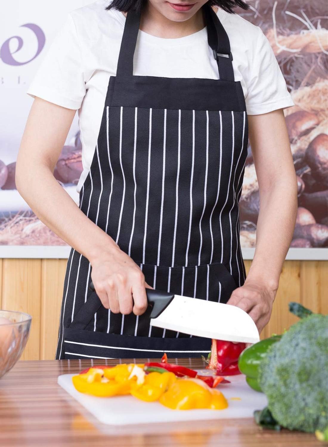 Kitchen Cooking Aprons for Women and Men - Image 4