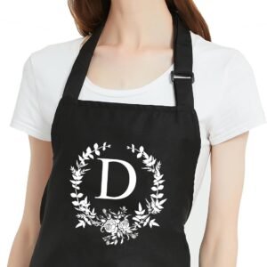 Personalized Aprons for Women, Cute Aprons for Cooking Baking, Kitchen Gifts for Mom Birthday Mothers Day Christmas