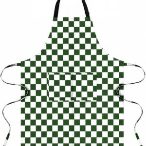 Adjustable Bib Apron with 2 Pockets Cooking Kitchen Chef