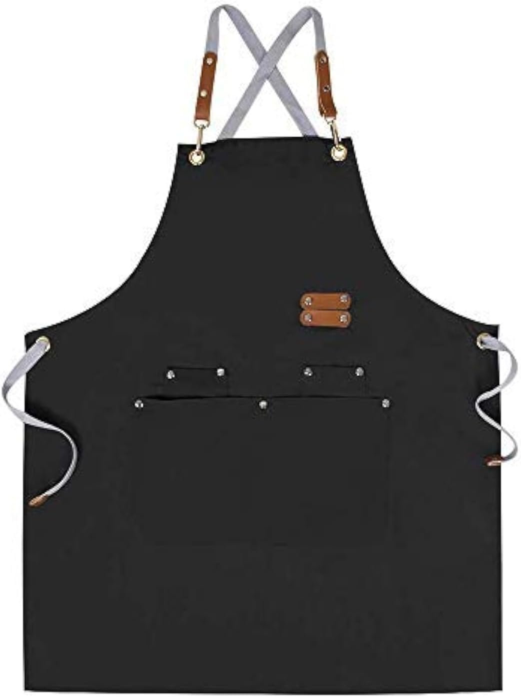 Chef Apron-Cross Back Apron for Men Women with Adjustable Straps